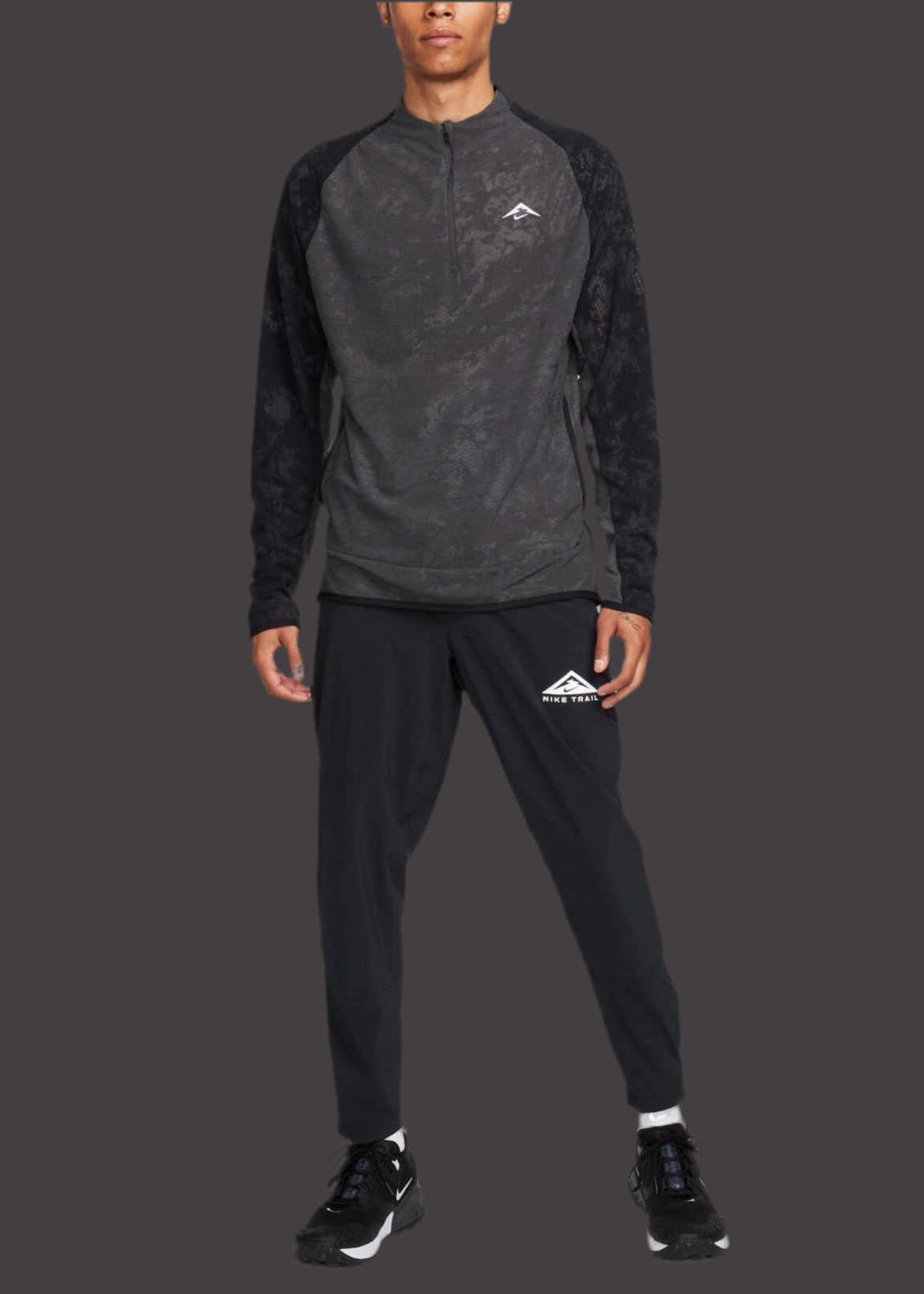 Nike Dri-FIT Trail 1/2 Zip Running