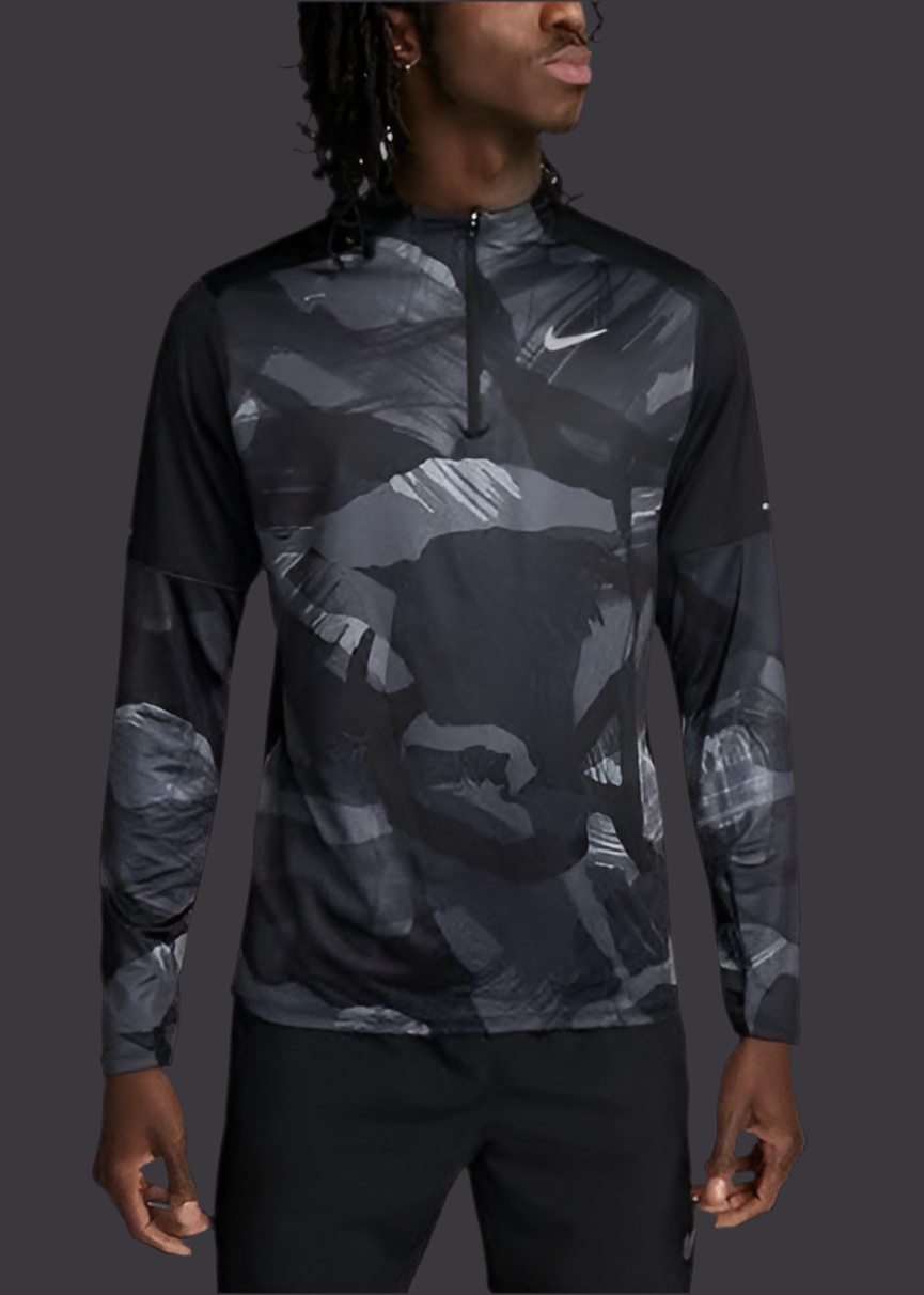 Nike 1/2 Zip Camo